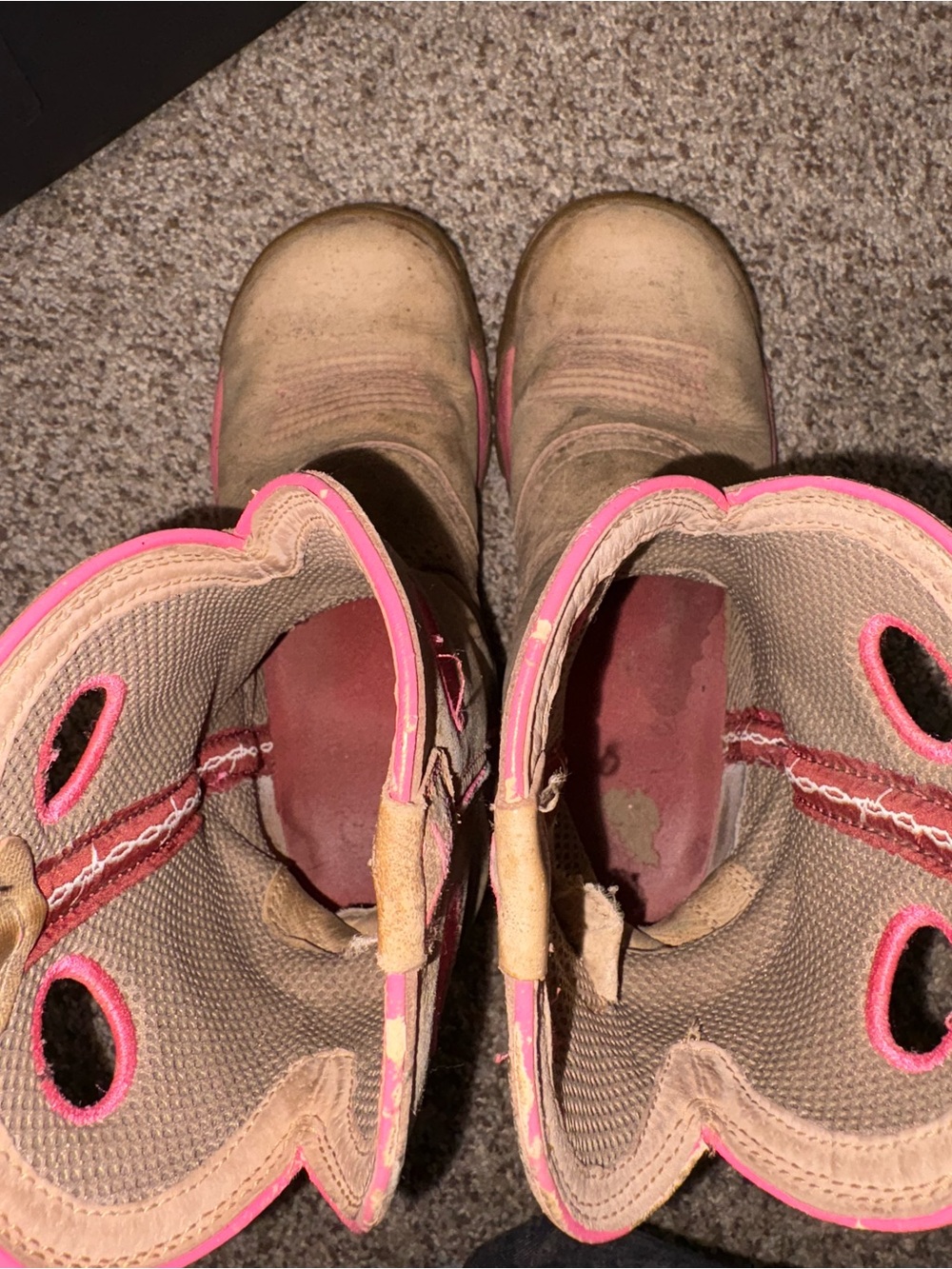 Twisted X Special Edition Pink Bow Pull-On Boots Women’s Size 9 - Picture 6 of 9
